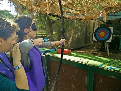 אדרנלין בשטח פארק אתגרים